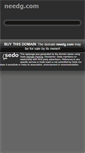 Mobile Screenshot of needg.com